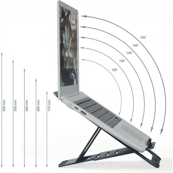 Leitz Ergo aluminium bärbar datastativ