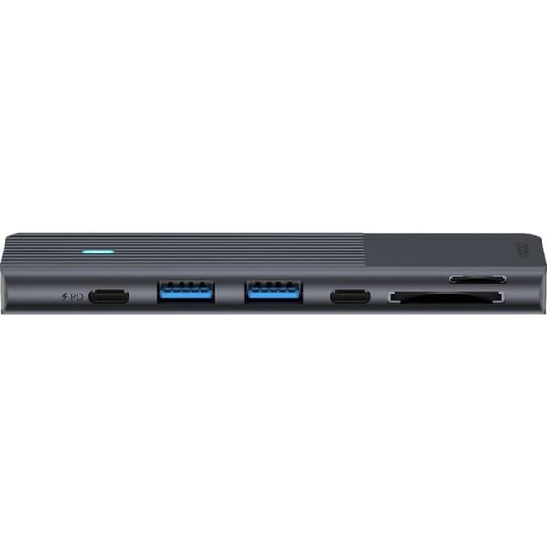 Rapoo 7in2 USB-C Multiport Adapter Svart