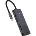 Miniatyrbild 2 av 4: Rapoo 8in1 USB-C Multiport Adapter Svart