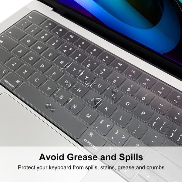 Tastaturdeksel for MacBook Pro 14.2 / 16.2 / Air 13.6 / 15.3