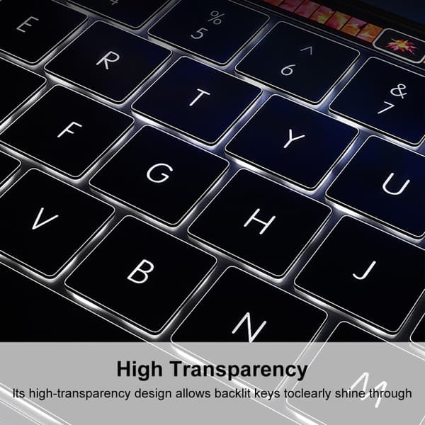 Tastaturdeksel for MacBook Pro 14.2 / 16.2 / Air 13.6 / 15.3