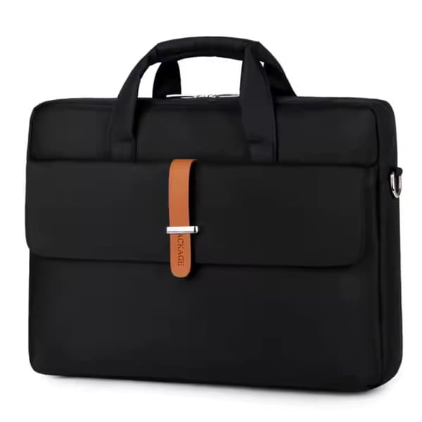 Laptopväska - Tyg - Svart