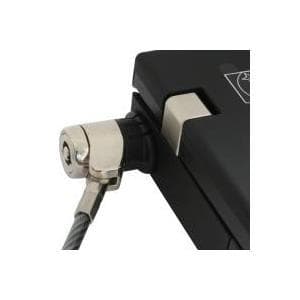 InLine® notebook sikkerhedslås, med nøgle, 4,4 mm x 2 m (55703)