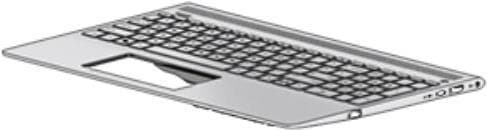 HP L01924-A41 notebook reservedel hus nederste del + tastatur (L01924-A41)