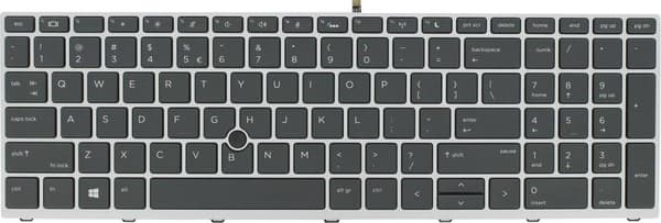 HP bærbar tastatur - QWERTY