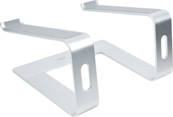 StarTech.com Pöytätietokoneteline, kannettavan tietokoneen pidike/kannettava tietokonehylly/korkeus jopa 5 kg:n kuormituskapasiteettiin, kannettavan t Hopea