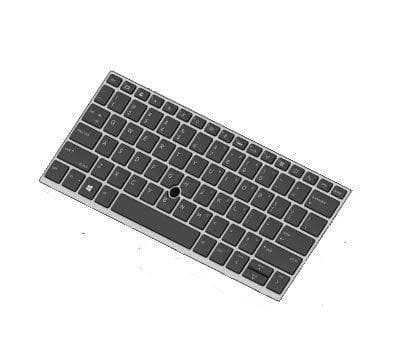 HP - Nytt tangentbord för bärbar dator - bakgrundsbelyst - holländsk - för EliteBook 735 G5 (sekretess), 735 G6 (sekretess), 830 G5 (sekretess), 830 G