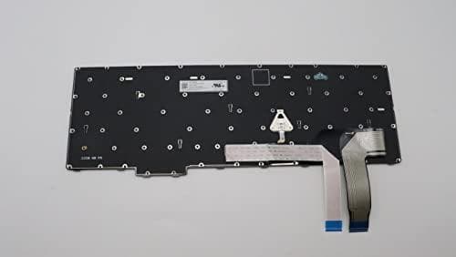 Lenovo Primax - Nytt tangentbord Notebook - bakgrundsbelyst - Fransk - svart - för ThinkPad L15 Gen 3, P16s Gen 1, T16 Gen 1 (5N21D93770)