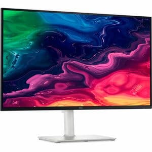 DELL S2725QC – 27″ 4K UHD IPS-skärm med USB-C, högtalare & höjdjustering – Silver Silver