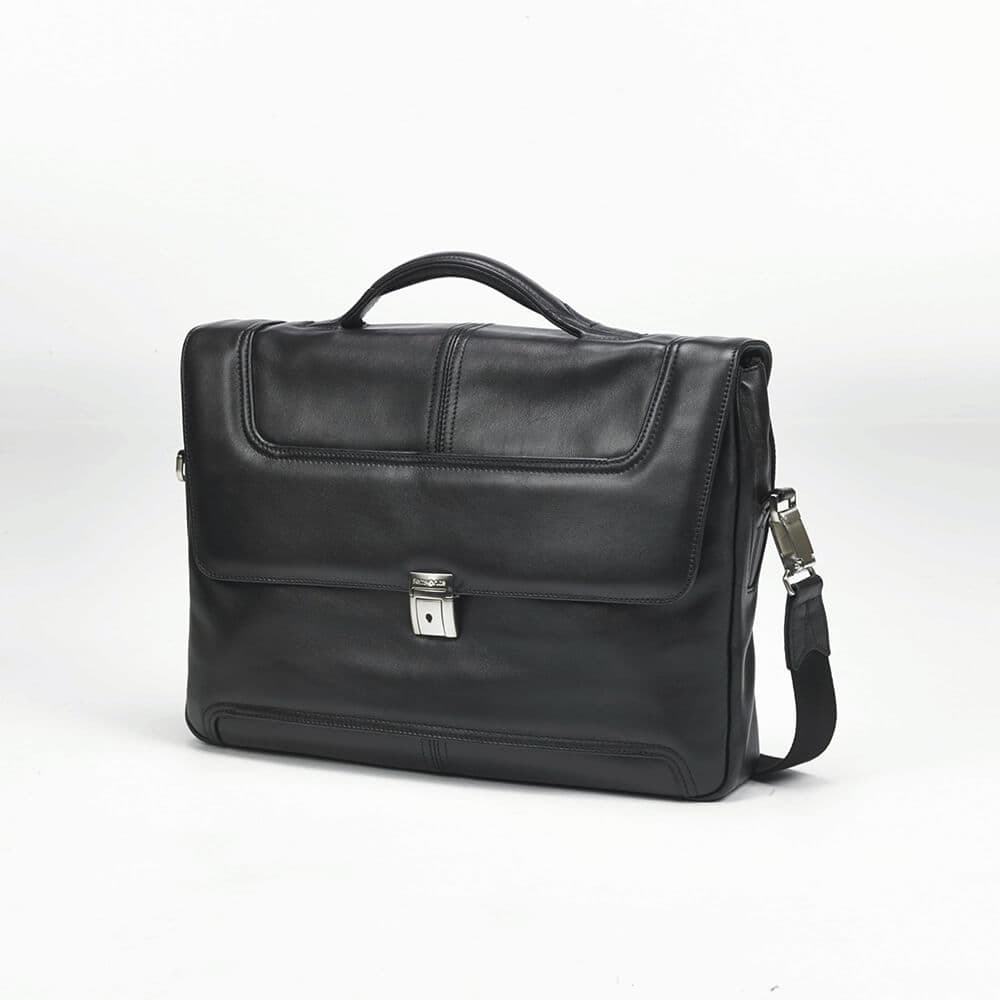 SAMSONITE Computertaske SIDAHO 15" Portfolio Læder Sort