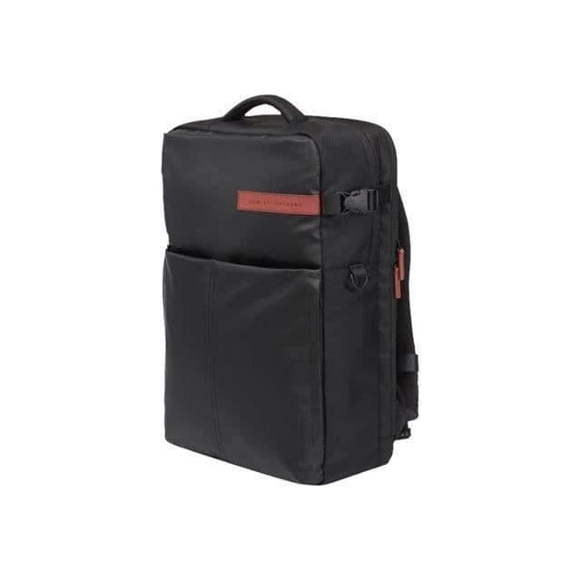 HP OMEN 17.3 Gaming-ryggsäck Gamer-ryggsäck - vattentät, kompatibel upp till 17 tum, tillbehörsfickor, svart / röd