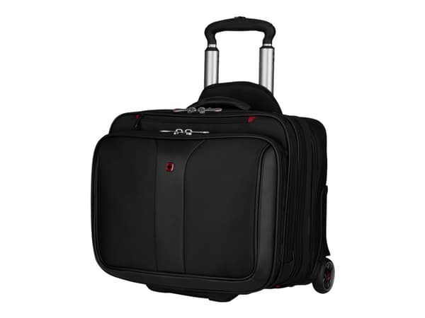 WENGER PATRIOT Comp-U-Roller - Notebookbæreveske - 17" - svart - med 15.4" Laptop Case
