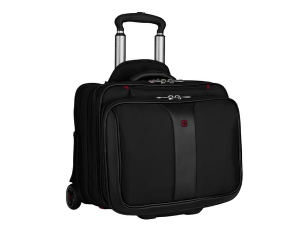 WENGER PATRIOT Comp-U-Roller - Notebook-väska - 17" - svart - med 15.4" Laptop Case