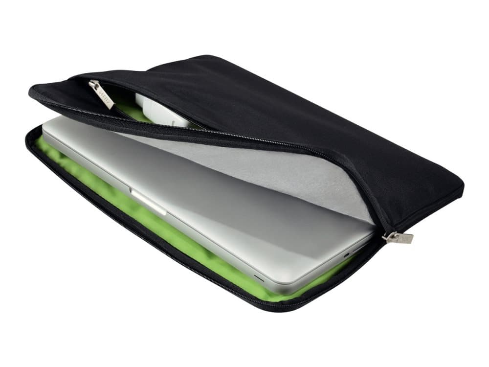 Leitz 62240095 väskor bärbara datorer 39,6 cm (15.6") Överdrag Svart, Grön