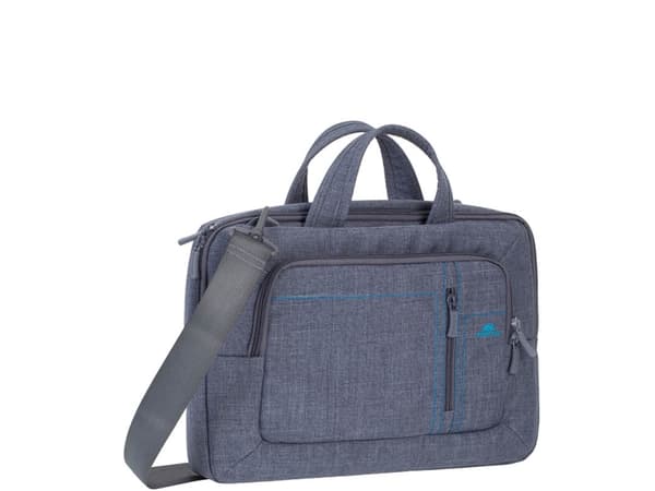Riva Case Aspen 7520 Canvas - Notebookbæreveske - 13.3" - grå