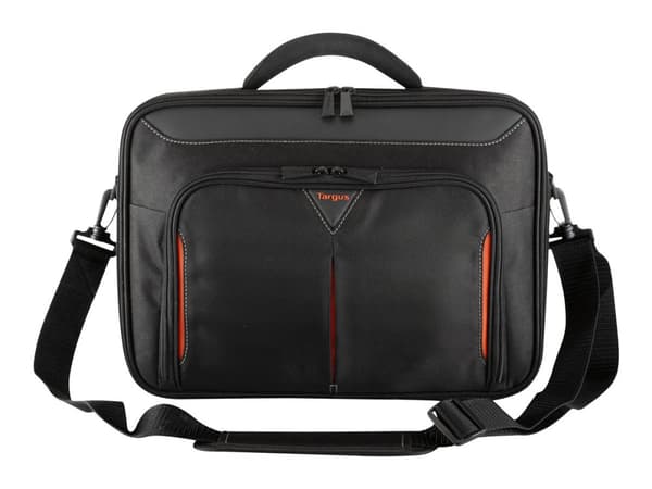 Targus Classic Clamshell - Notebookbæreveske - 14" - svart, rød