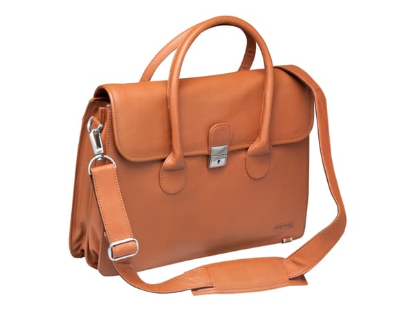Pierre by Elba New Classic Ladybag - Bæretaske til notebook - 15" - luonnonruskea