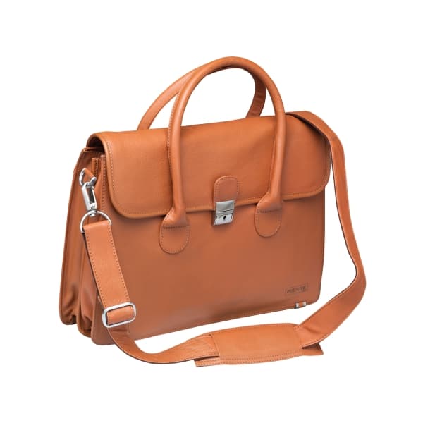 Pierre by Elba New Classic Ladybag - Bæretaske til notebook - 15" - luonnonruskea
