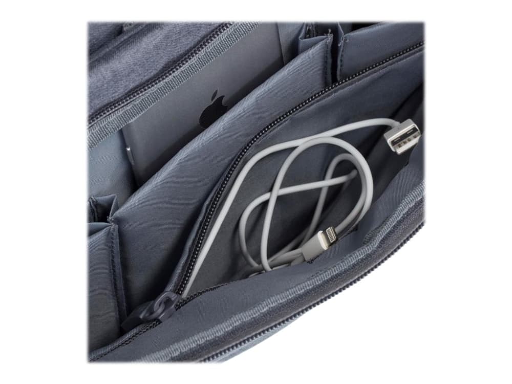 Riva Case 7530 - Notebook-väska - 15.6" - Canvas Gray