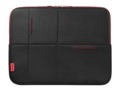 Sleeve samsonite airglow laptop, sort/röd, 15,6"