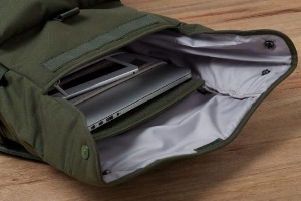 Bluelounge - Notebookryggsekk - 15" - grønn