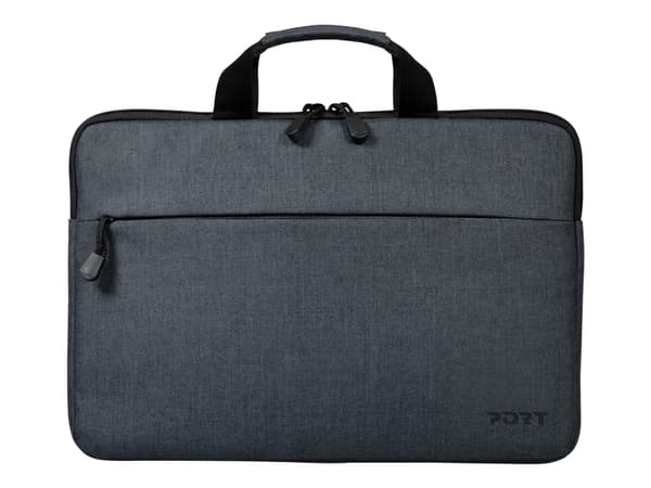 PORT Belize Toploading - Fodral för bärbar dator - 15.6" - grå