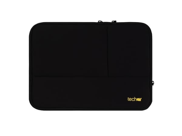 techair Plus - Notebookhylster - 12" - 13.3" - svart
