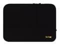 Miniatyrbilde 1 av 5: techair Plus - Notebookhylster - 12" - 13.3" - svart