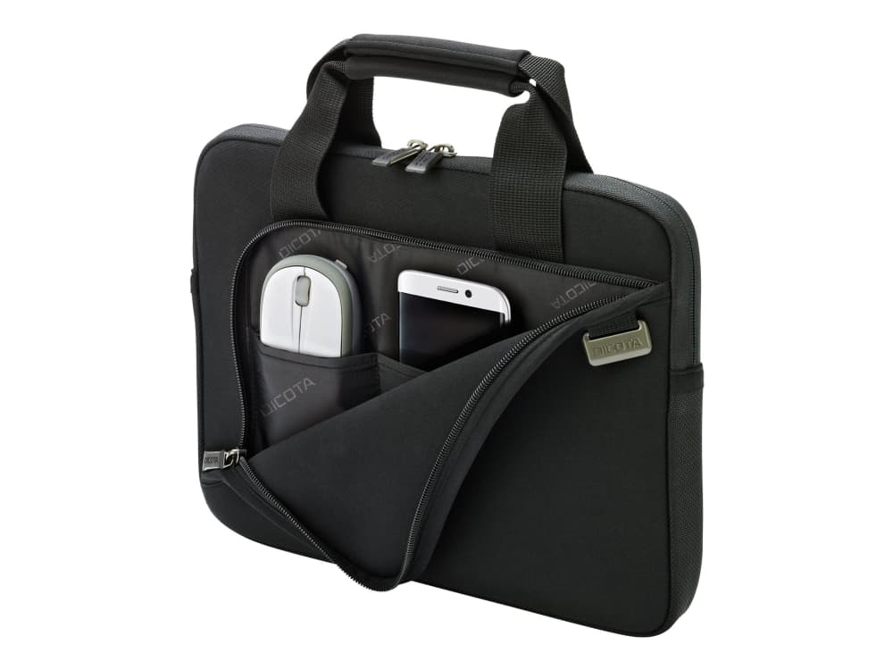 DICOTA SmartSkin Laptop Sleeve 15.6" - Fodral för bärbar dator - 15.6" - svart