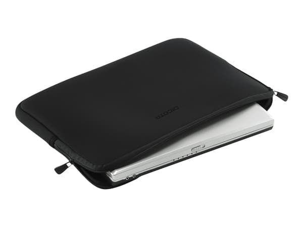 DICOTA PerfectSkin Laptop Sleeve 13.3" - Fodral för bärbar dator - 13.3" - svart