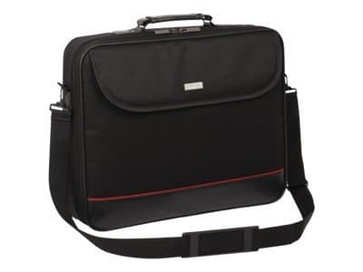 Modecom MARK notebook case 39.6 cm (15.6") Messenger case Black, Red