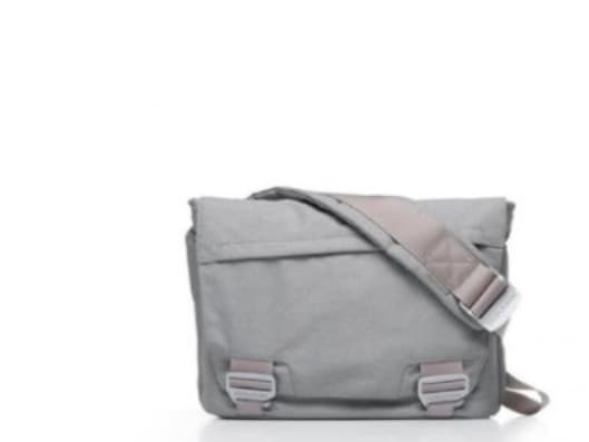 Bluelounge Messenger Bag - Notebook-väska - 17" - grå
