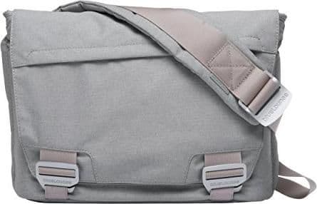 Bluelounge Messenger Bag - Notebook-väska - 17" - grå