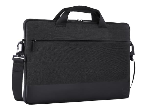 DELL 460-BCFJ väskor bärbara datorer 38,1 cm (15") Överdrag Svart, Grå