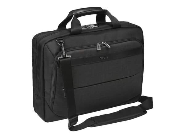 Targus CitySmart High Capacity Topload - Notebookbæreveske - 14" - 15.6" - svart, grå