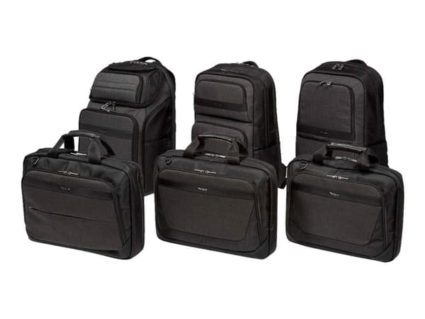 Targus CitySmart High Capacity Topload - Notebookbæreveske - 14" - 15.6" - svart, grå
