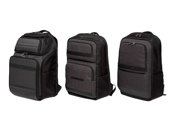 Targus CitySmart Advanced - Notebookryggsekk - 12.5" - 15.6" - svart, grå