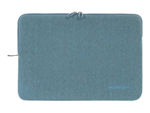 Tucano Second Skin Melange - Notebookhylster - 15" - 15.6" - himmelblå