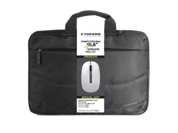 Tucano BU-BIDEA-WM, Stresskoffert, 39,6 cm (15.6"), Skulderrem