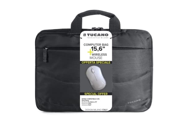 Tucano BU-BIDEA-WM, Stresskoffert, 39,6 cm (15.6"), Skulderrem