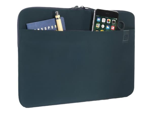 Tucano Top Second Skin - Notebookhylster - 13" - blue petroleum