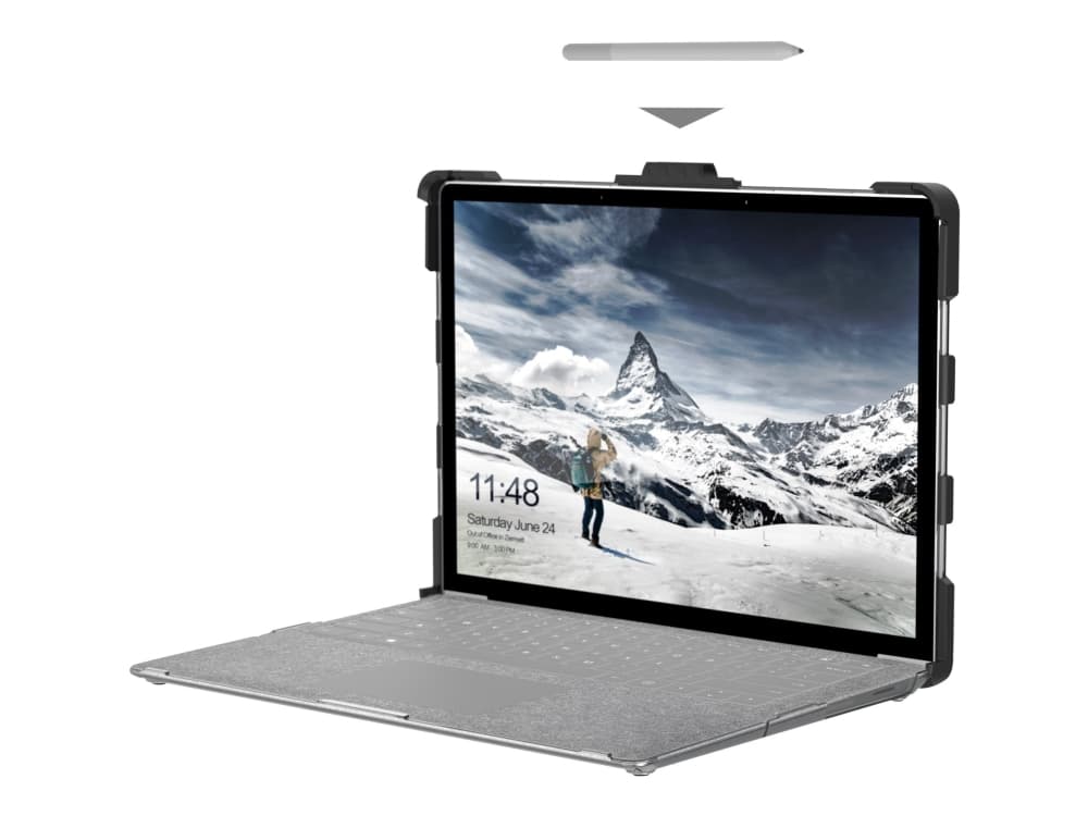 UAG Rugged Case for Surface Laptop 2 / Surface Laptop - Plasma Ice - Notebook shell case - is - för Microsoft Surface Laptop, Laptop 2