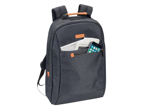 PEDEA Elegance - Notebookryggsekk - 17.3" - grå