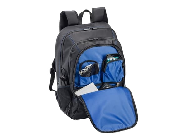 PEDEA Game - Notebookryggsekk - 17.3" - svart/blå