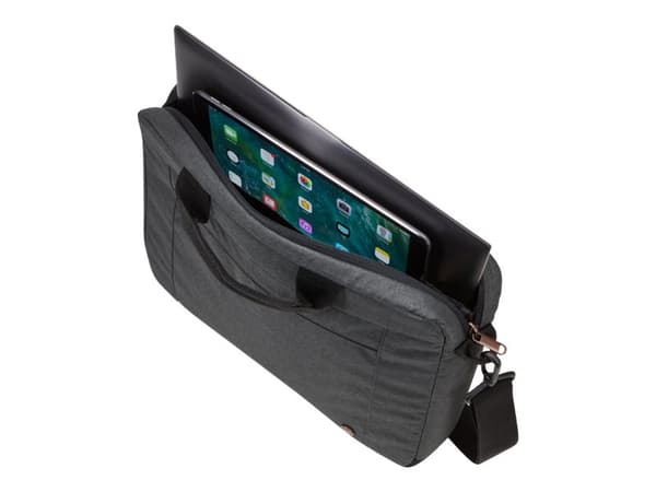 Case Logic ERA Laptop Attaché - Axelväska för bärbar dator - 14" - svart