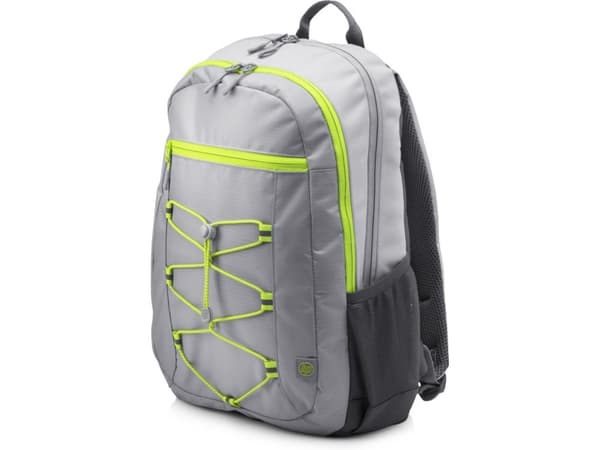 HP Active - Notebook-väska - 15.6" - grå, neongul - för Pavilion Laptop 13, 14, 15