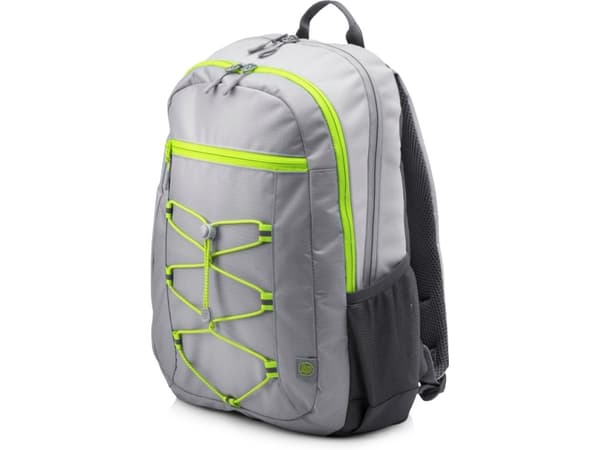 HP Active - Notebook-väska - 15.6" - grå, neongul - för Pavilion Laptop 13, 14, 15