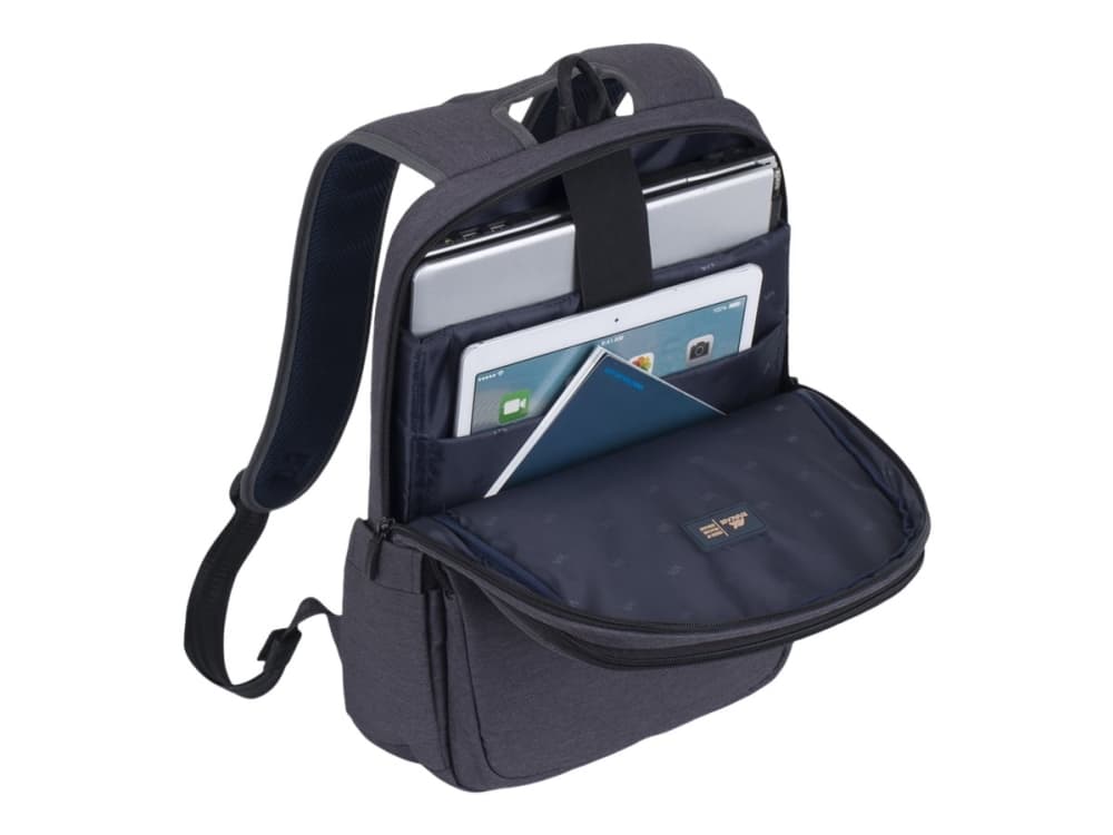 Rivacase 8365 notebook case 43.9 cm (17.3") Backpack Black