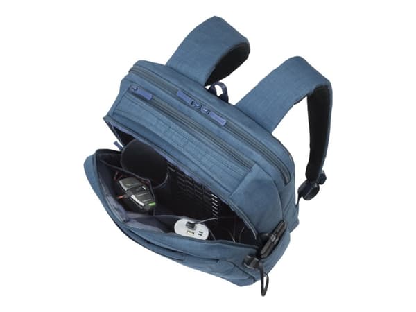 Riva Case Biscayne 8365 - Ryggsäck för bärbar dator - 17.3" - blå