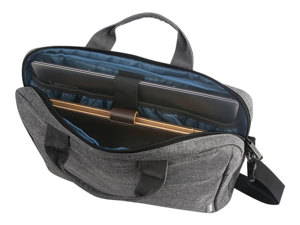 Lenovo Casual Toploader T210 - Notebook-väska - 15.6" - stålgrå - för IdeaPad 1 14; 5 Pro 14; S340-14; ThinkCentre M75t Gen 2; ThinkPad T14s Gen 3; V